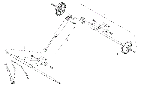 FRONT AND REAR ARM, SHOCK AND ANTI-ROTATION ROD [105609]