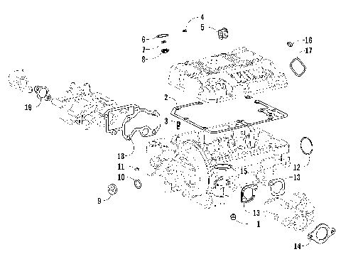 TOP END GASKET SET ASSEMBLY [92859]