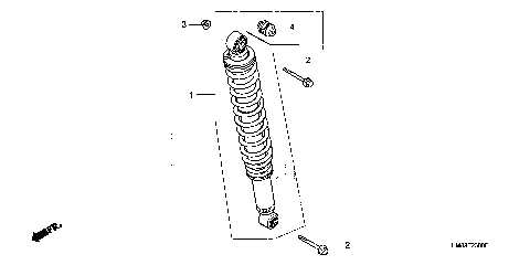 REAR SHOCK ABSORBER