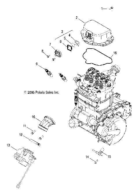 ENGINE, THROTTLE BODY MOUNTING - A07MH68AX/AY/AZ (4999200229920022D08)
