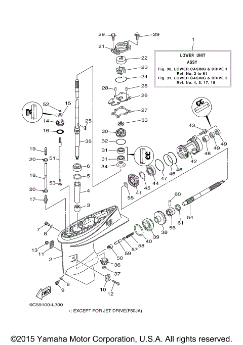 LOWER CASING DRIVE 1