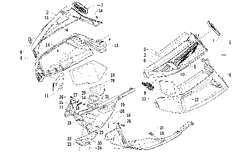SKID PLATE AND SIDE PANEL ASSEMBLY [88272]