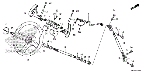 STEERING WHEEL@STEERING  SHAFT