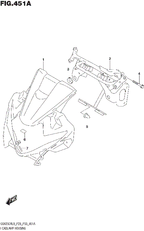 HEADLAMP HOUSING