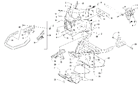 FRONT BUMPER AND FRAME ASSEMBLY [104854]
