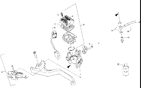 HYDRAULIC BRAKE CONTROL ASSEMBLY [107694]