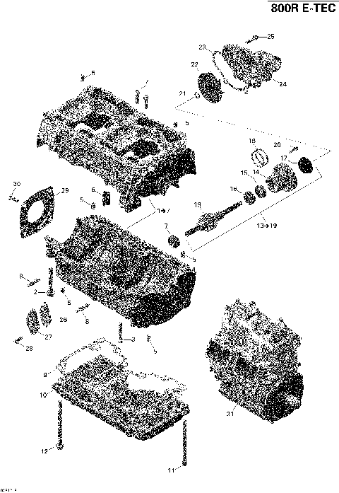 01- Crankcase And Water Pump _Summit