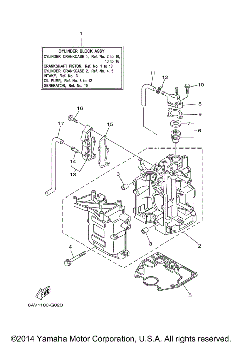 CYLINDER CRANKCASE 1