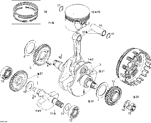 01- Crankshaft And Pistons