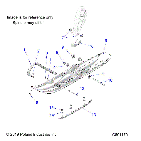 STEERING, SKI ASM. - S23CEU5TSL (C601170)