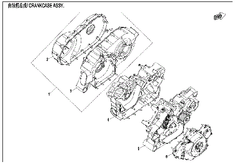 CRANKCASE ASSY.