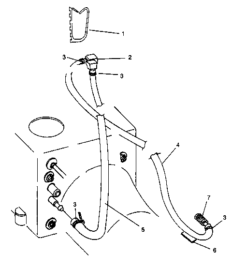 WATER SIPHON SLTX B964590 and Intl. SLTX I964590 (4935783578B008)