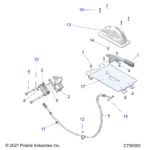 BRAKES, PARKING - R24MAA57F1/MASC1/F1/C9/F9/CK (C730093)