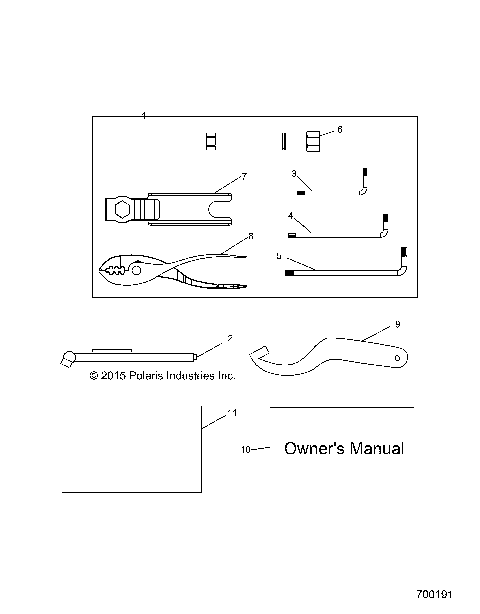 REFERENCES, TOOL KIT and OWNERS MANUALS - R16RMA32A1 (700191)
