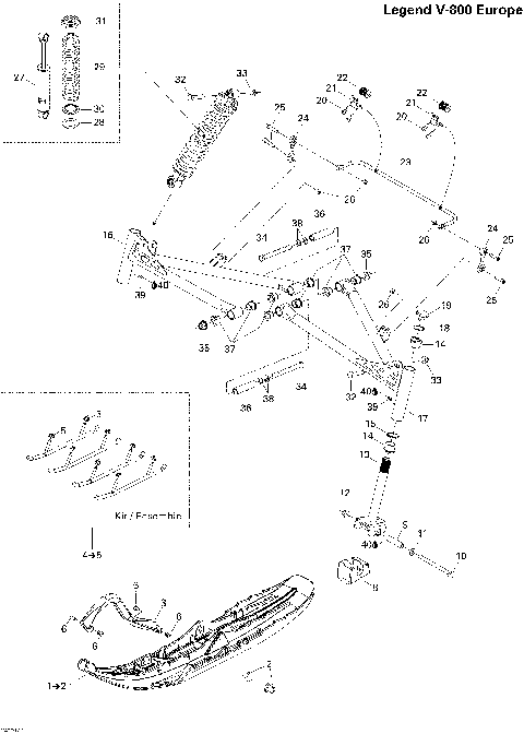 07- Front Suspension And Ski EUR