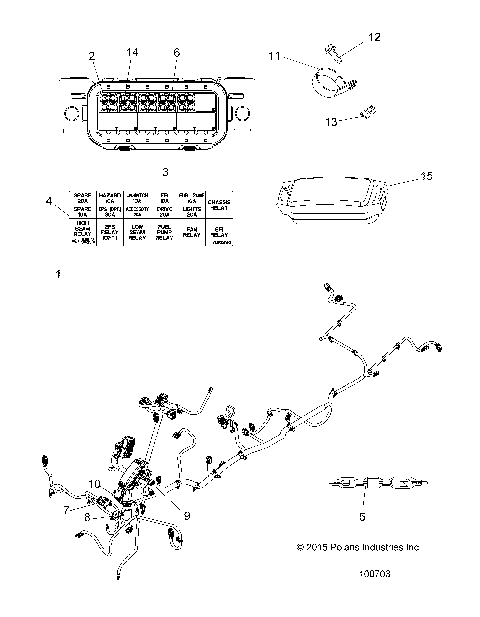 ELECTRICAL, HARNESS - A17SUH57N5 (100703)