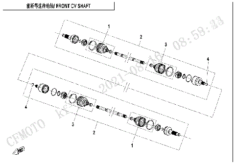 FRONT CV SHAFT(SPS)