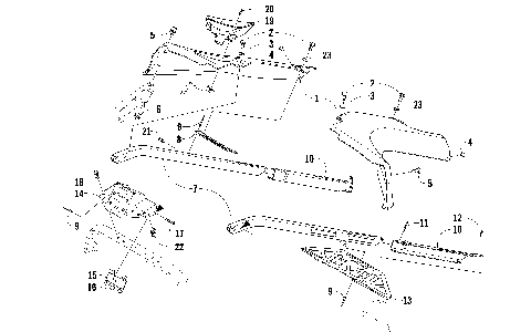 SEAT SUPPORT ASSEMBLY [87982]
