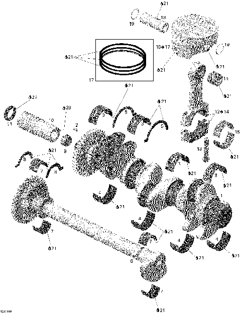 01- Crankshaft And Pistons