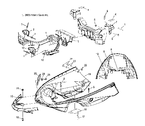 NOSEPAN/BUMPER - S07NT3AS/AE (4997299729A08)