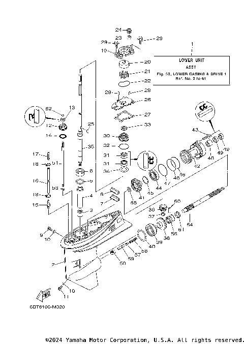 LOWER CASING DRIVE 1