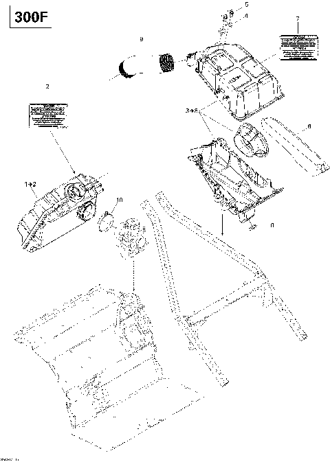 02- Air Intake System 300F