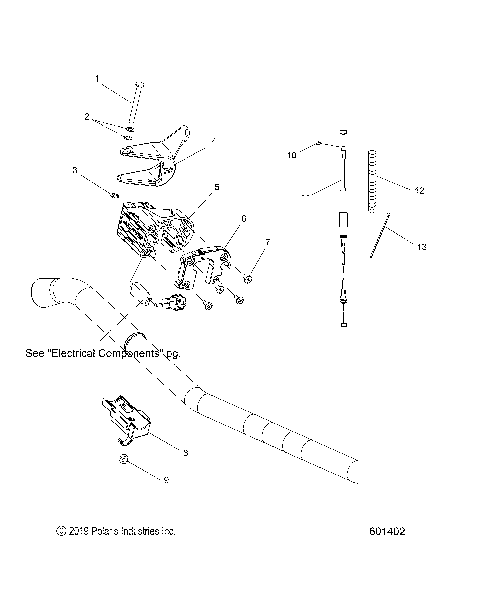 ENGINE, THROTTLE CONTROL ASM. - S21DDL6PS ALL OPTIONS (601402)