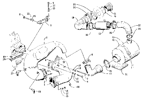EXHAUST ASSEMBLY [73057]