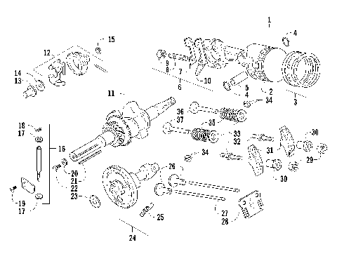 PISTON AND CRANKSHAFT [81768]