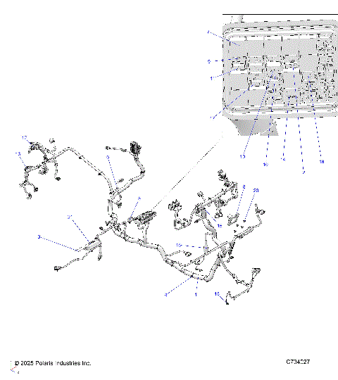 ELECTRICAL, WIRE HARNESS - R26RRE99FN (C734027)