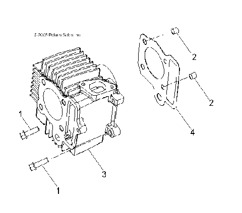 ENGINE, CYLINDER - A24YAK11B1/B5 (A00015)