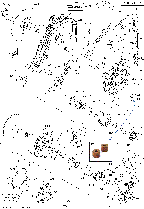 05- Pulley System 600HO ETEC