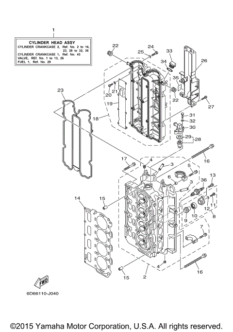 CYLINDER CRANKCASE 2