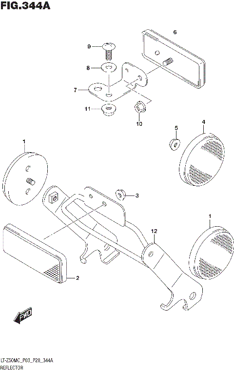 REFLECTOR (LT-Z50M0 P03)