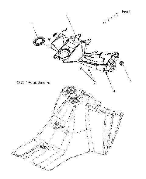 BODY, CONSOLE - S12BS8/BC8 ALL OPTIONS (49SNOWCONSOLE12800SB)