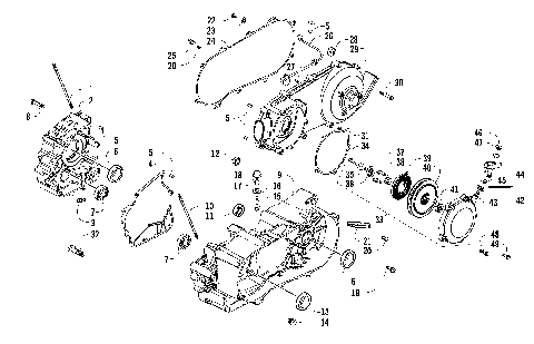 CRANKCASE ASSEMBLY [89301]