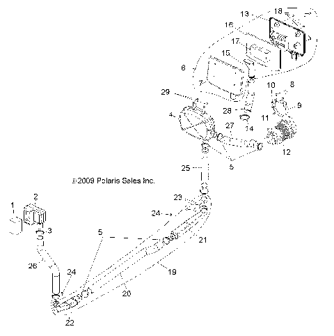 ENGINE, CLUTCH AIR INTAKE - R10WH76AG/AH/AR/AV/WY76AW/AZ (49RGRAIRINTAKE10800CREW)