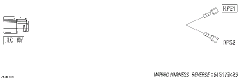 08- Electric - Reverse Wiring Harness - 515179486