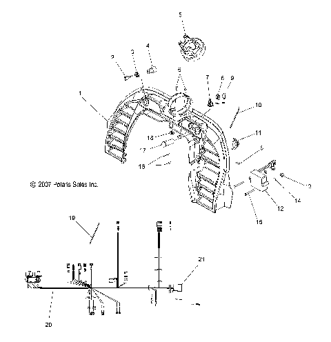 BODY, CONSOLE, ELECTRICAL COMPONENTS - S08SU4BS/BE (49SNOWCONSOLE08WIDE)