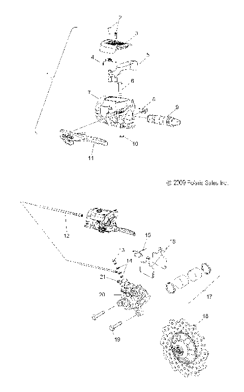 BRAKES, BRAKE SYSTEM - S10BF6KSL/KSA/KEA (49SNOWBRAKE10PR)