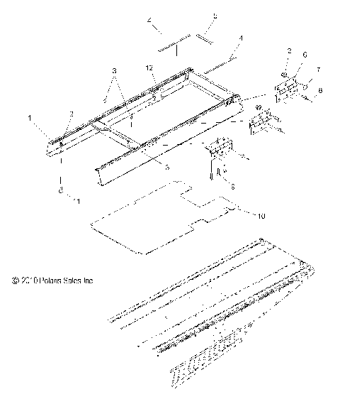 BODY, SEAT RISER ASM. - S10PU7ESL/EEL (49SNOWRISER09WIDE)