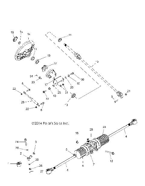 STEERING, STEERING ASM. - A16DAA57F1/F2 [49ATVSTEERING15ACEEU]