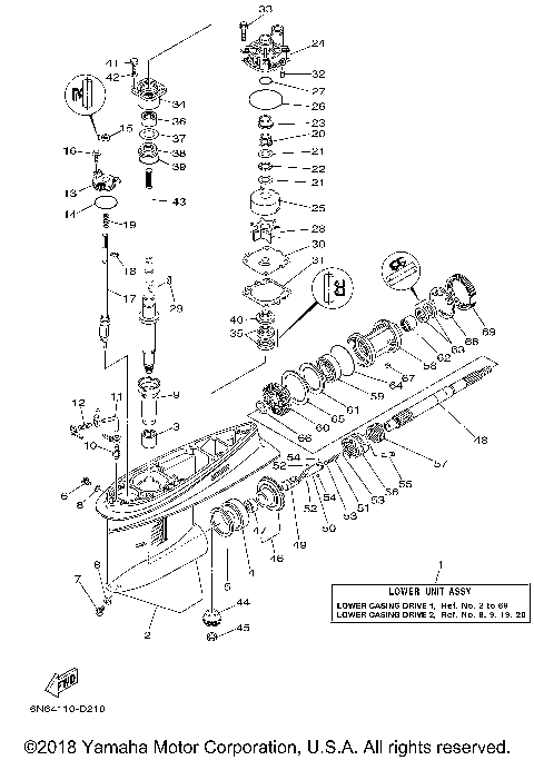 LOWER CASING DRIVE 1