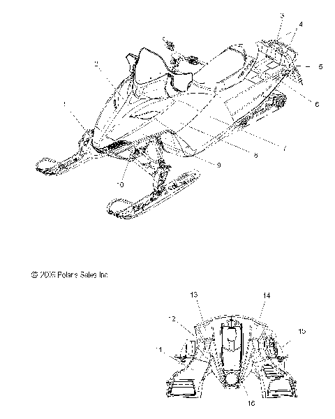 BODY, DECALS - S10PB6HSA/HSL/HEA (49SNOWDECAL10600IQ)