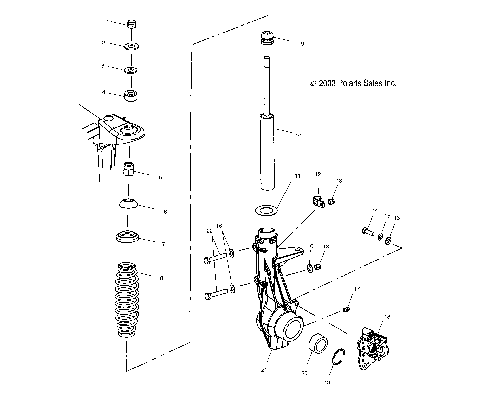 FRONT STRUT - C11RB63AA/AB (4985628562B03)