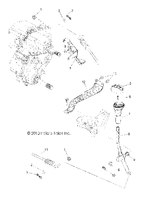 DRIVE TRAIN, GEAR SELECTOR - Z14VE76AD/7EAL/7EAW/EAJ/EAU (49RGRGEARSELECT11RZRS)