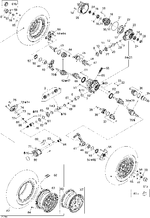 07- Drive System, Front STD