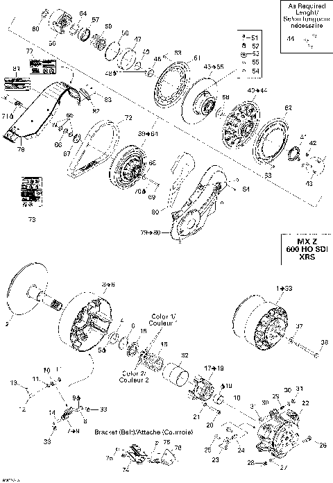 05- Pulley System 600 HO SDI