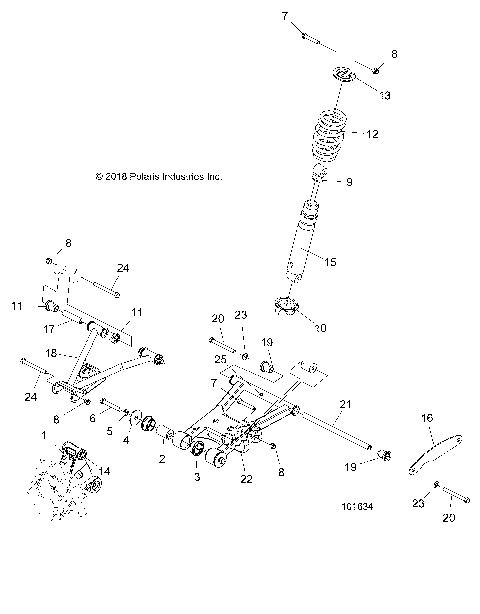 SUSPENSION, REAR - A20S6E57F1/FL [101634]