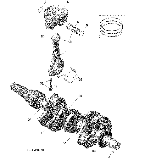 01- Engine - Crankshaft And Pistons